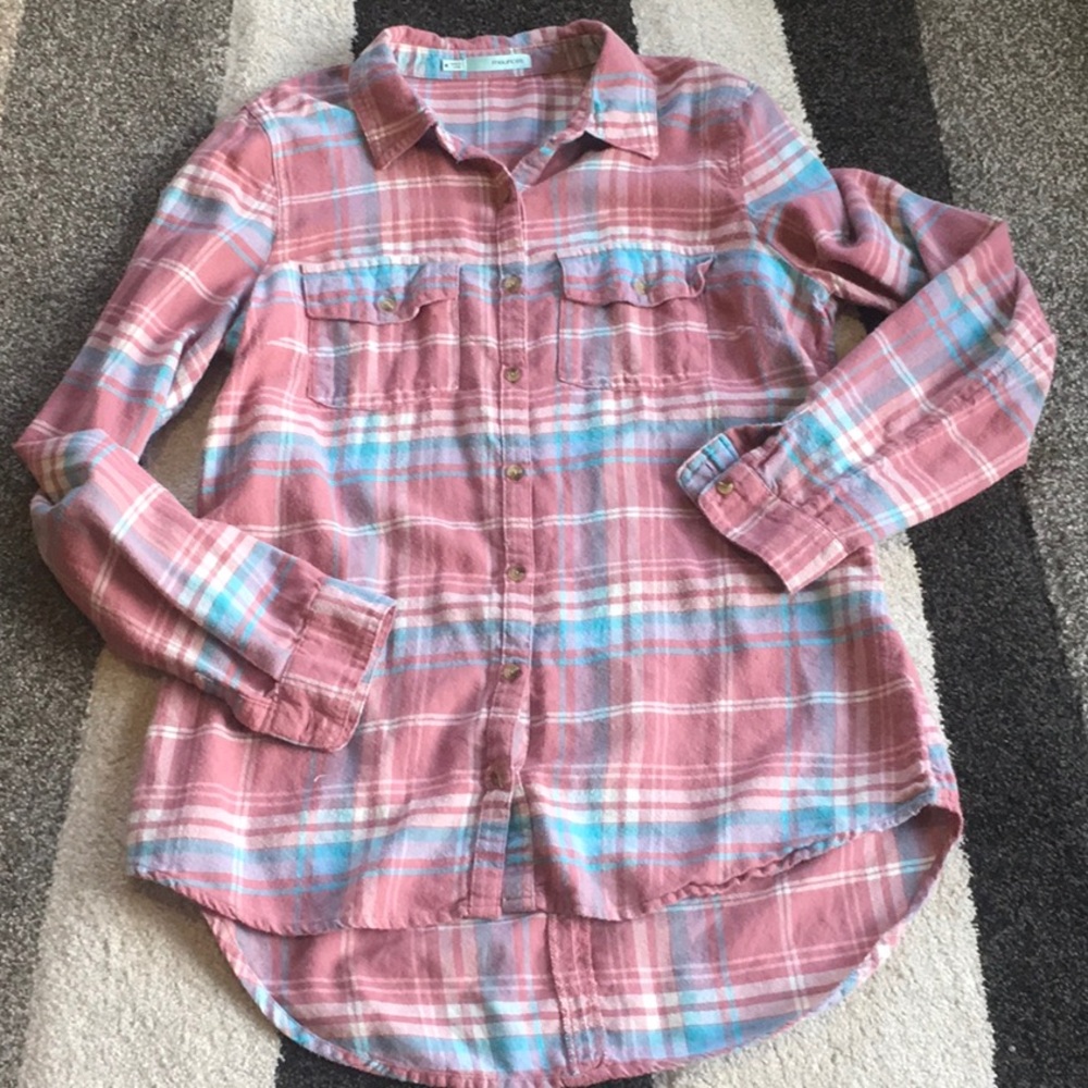 😎 Very soft plaid flannel shirt